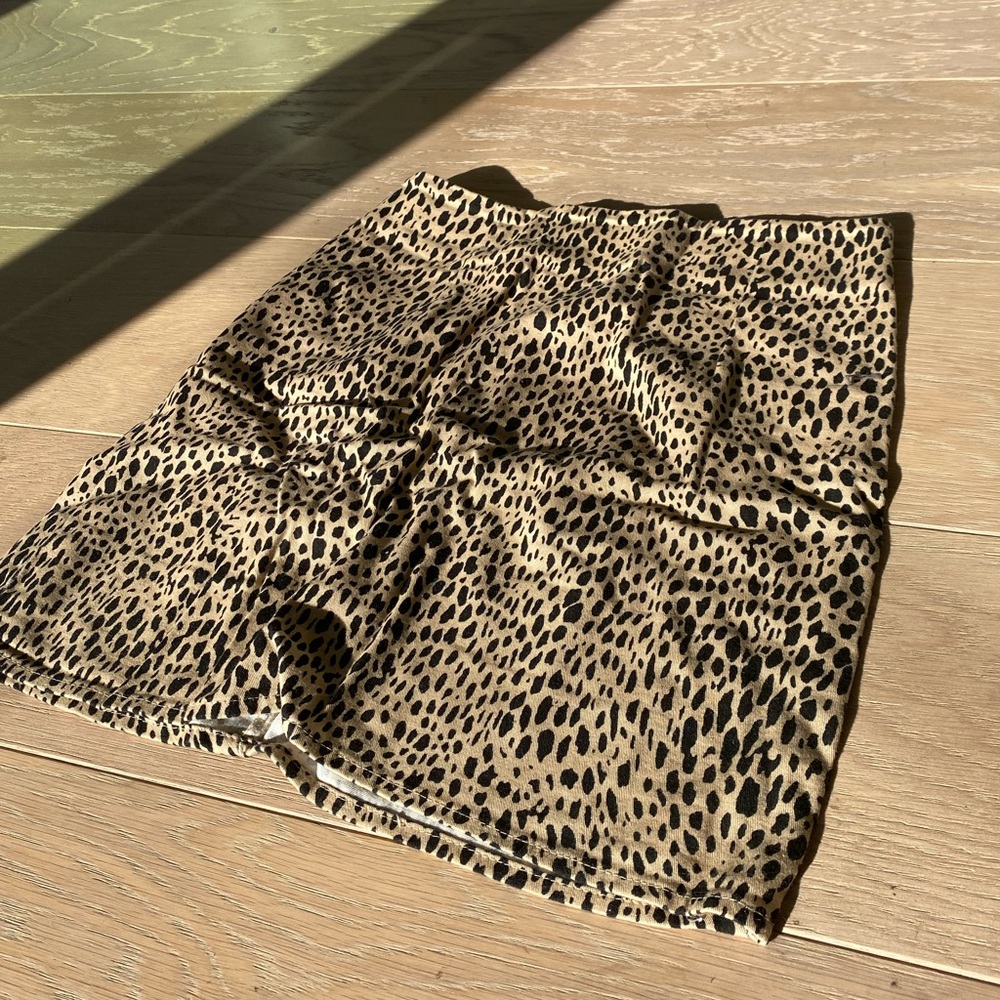 Brandy Melville Cheetah Skirt